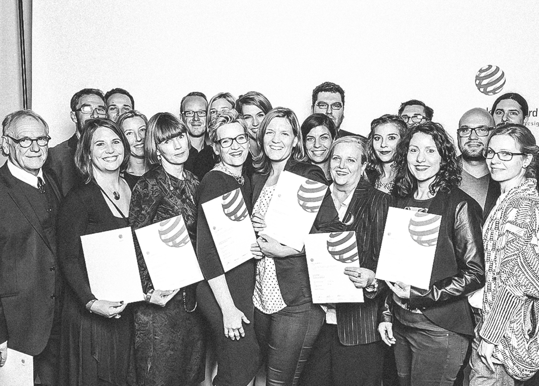 Red Dot Ausszeichnung Team Red Dot Ausszeichnung Team